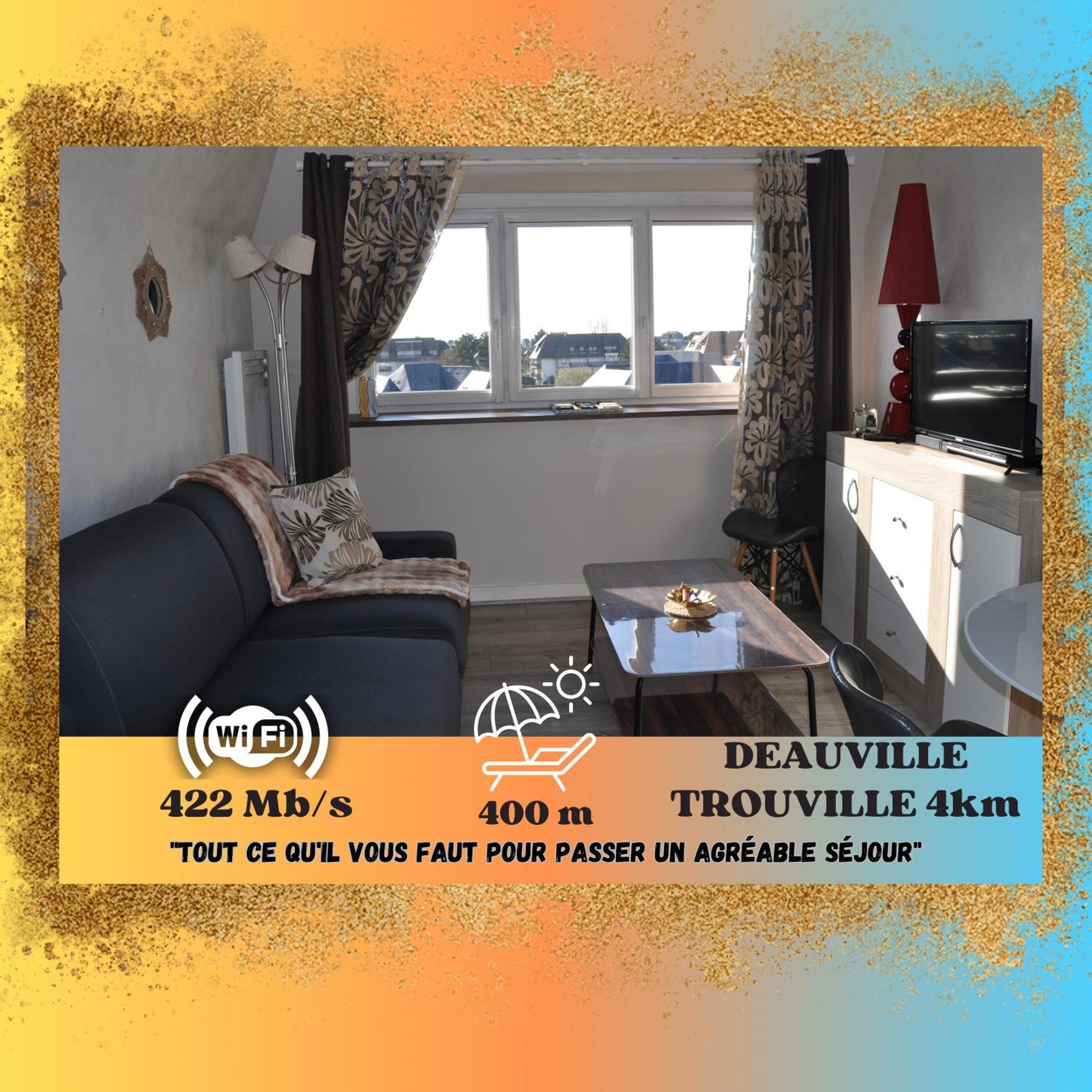 Mer Et Soleil A Blonville Sur Mer/ Deauville Exterior foto